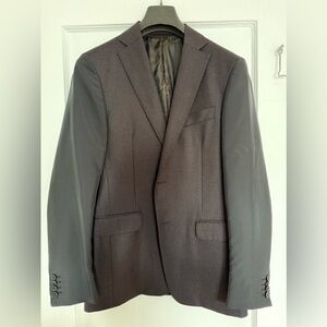 Ferragamo brown/grey blazer 38